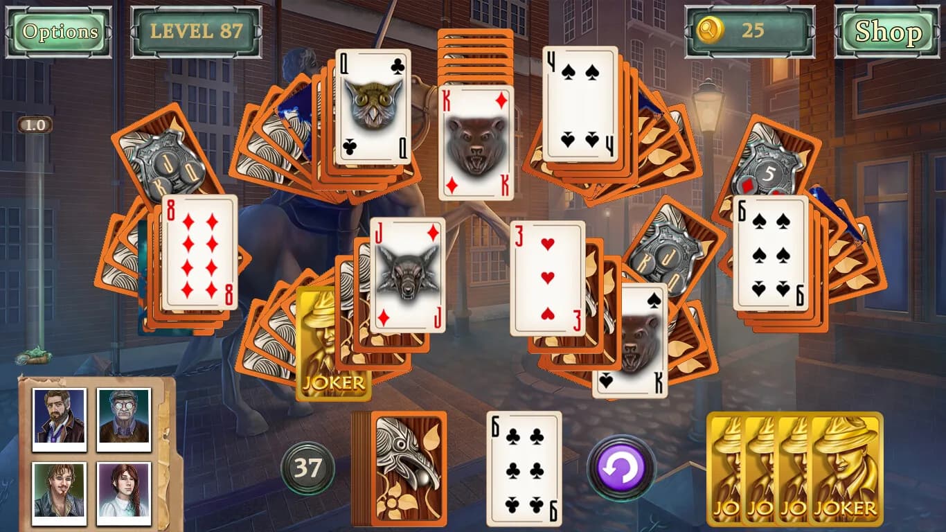 Detective Secrets Solitaire. The Curse of the Village görsel 2