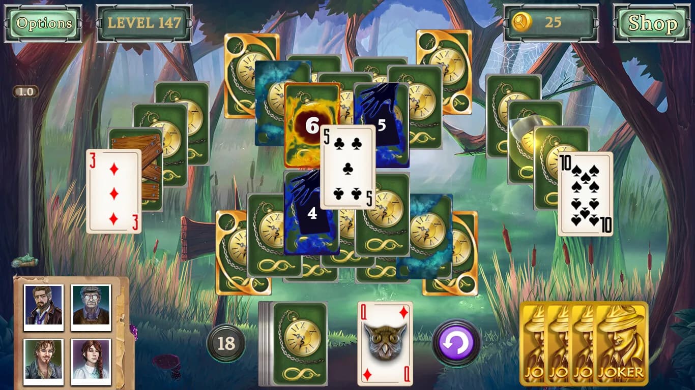 Detective Secrets Solitaire. The Curse of the Village görsel 7