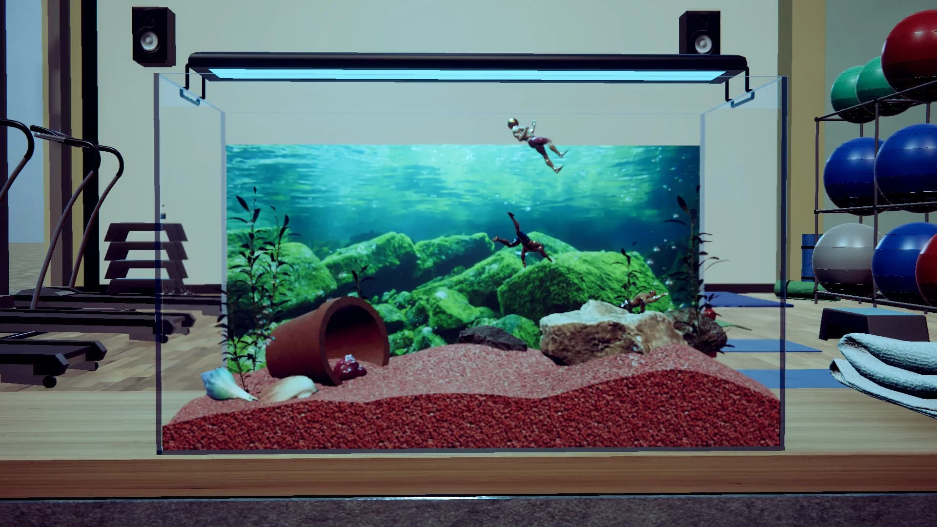 Machorium -Muscle Aquarium Simulator- görsel 4