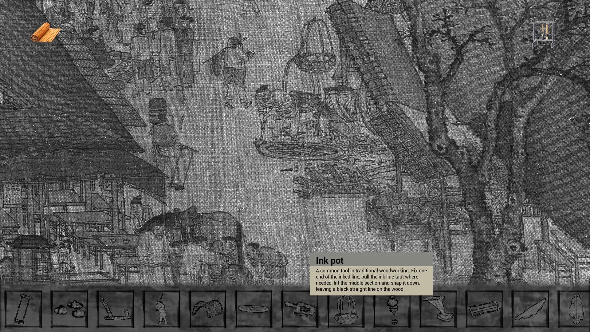 Along the River During the Qingming Festival görsel 7