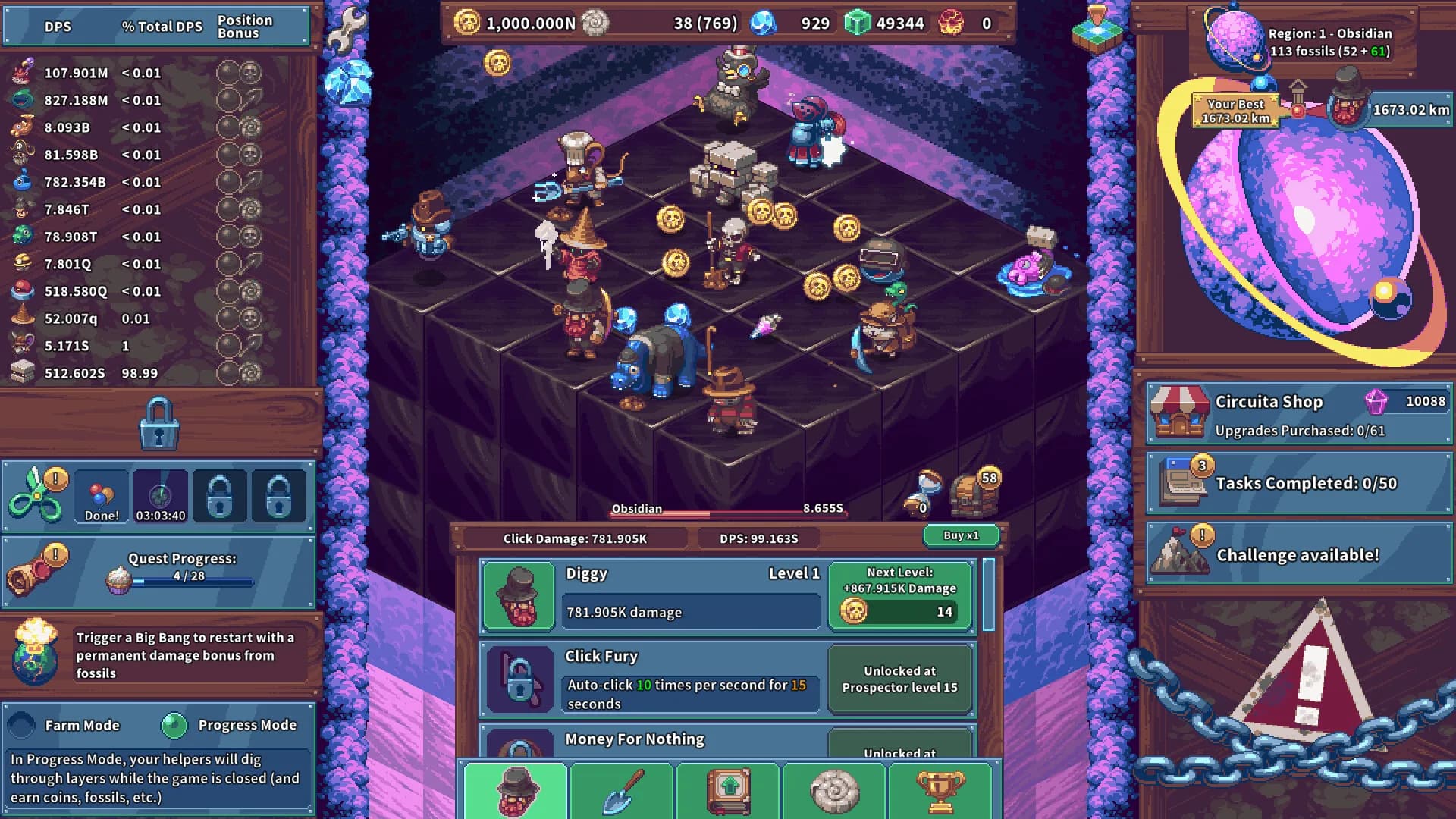 Click Click Dig: Idle Mine görsel 5