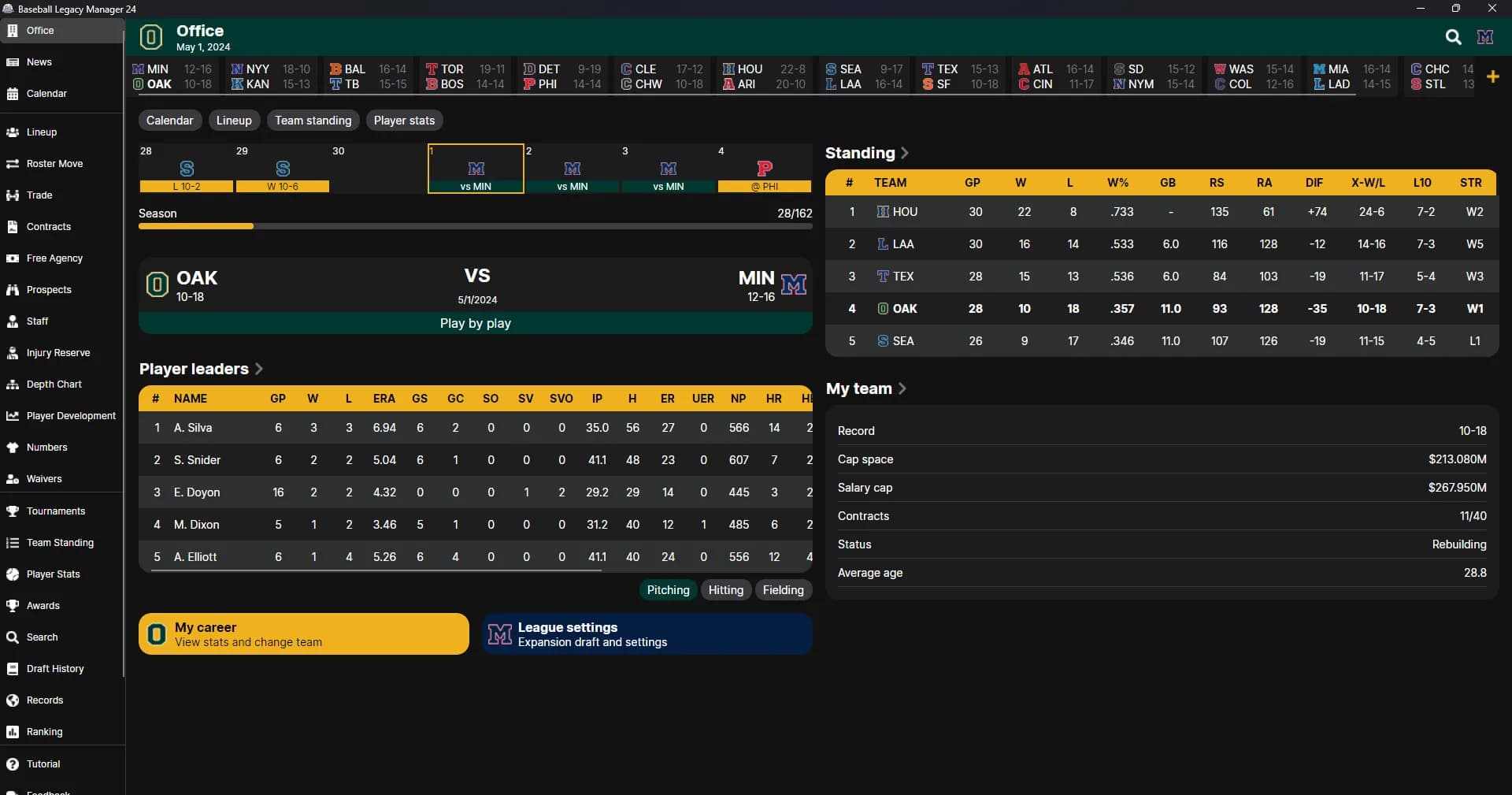 Baseball Legacy Manager 24 görsel 7
