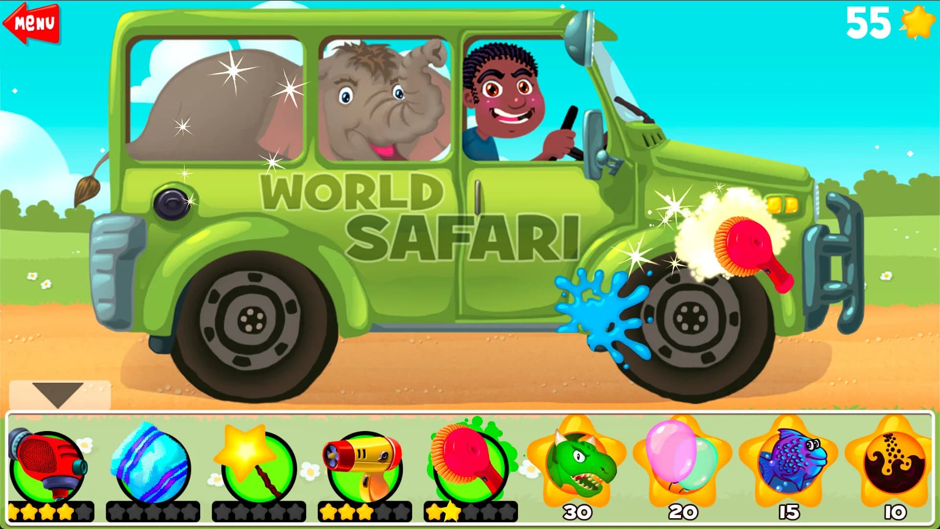 Car Wash Game for Kids and Toddlers görsel 2