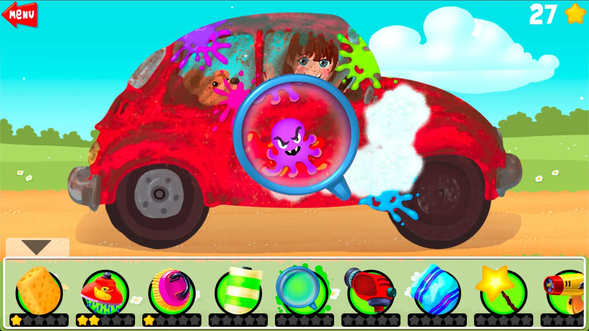 Car Wash Game for Kids and Toddlers görsel 5