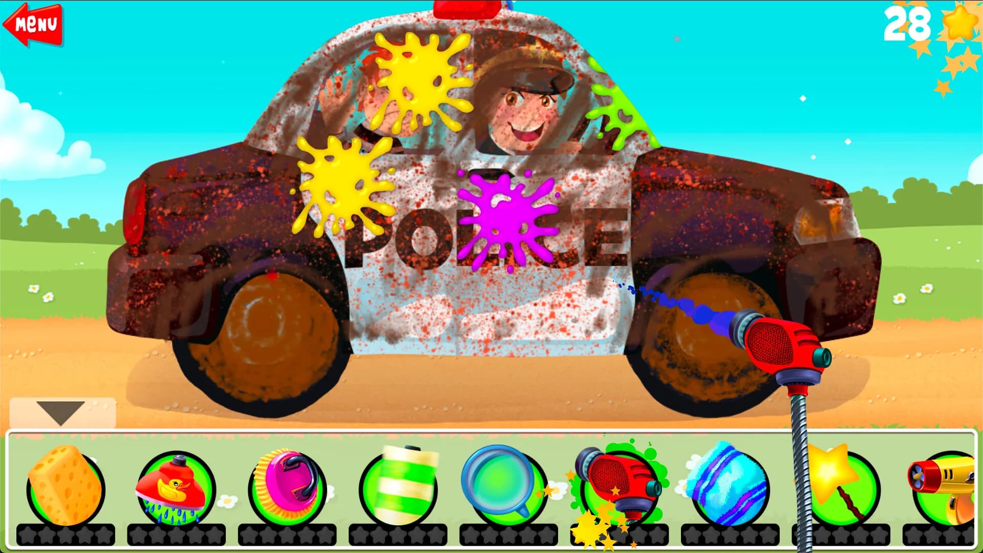 Car Wash Game for Kids and Toddlers görsel 6