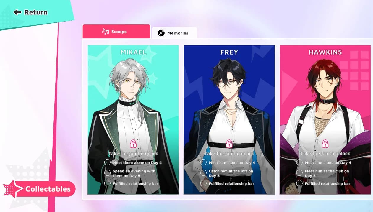 Stellifier - an otome game inspired by older idols görsel 3