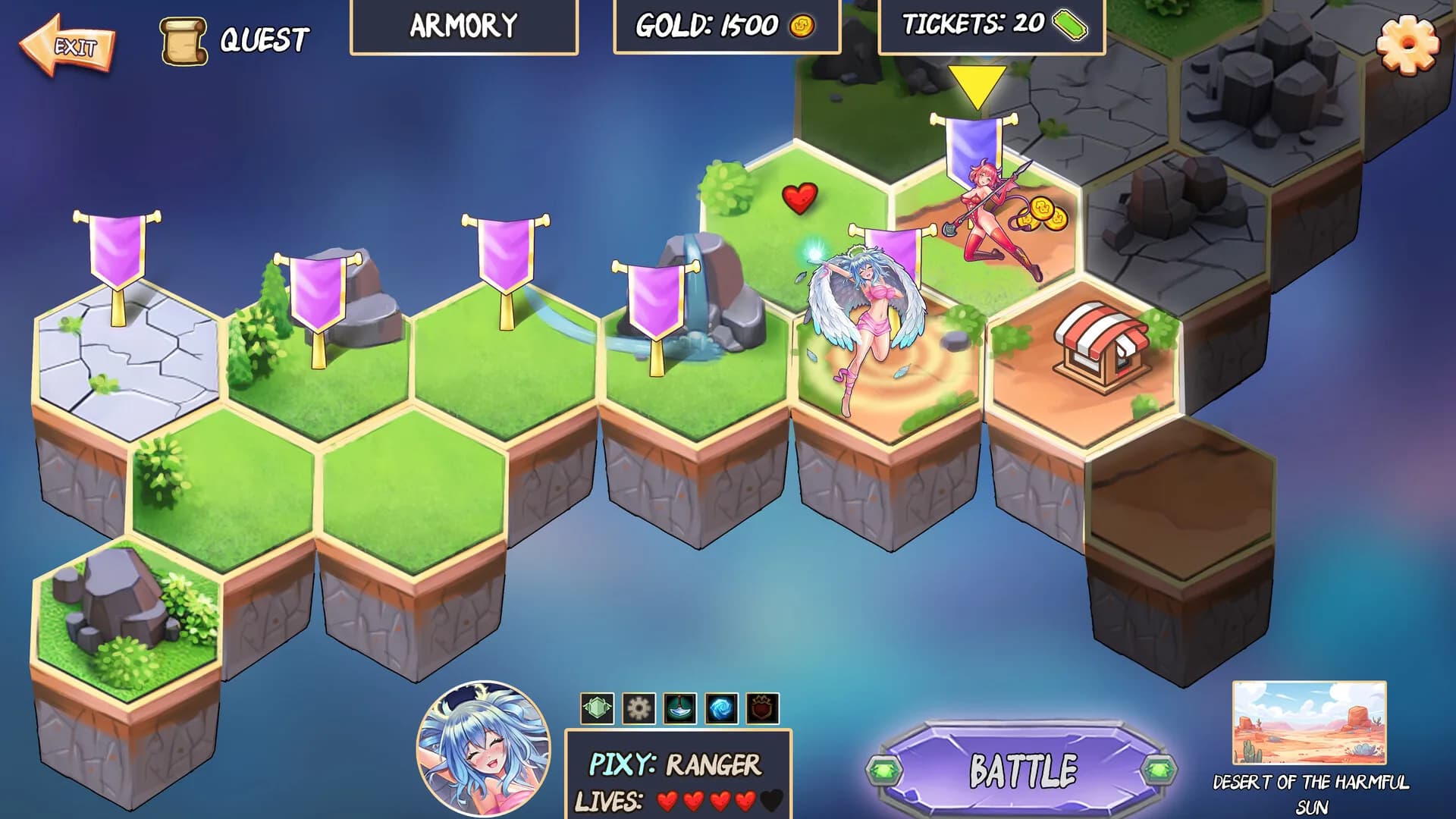 Backpack Quest: Battles And Adventures görsel 3