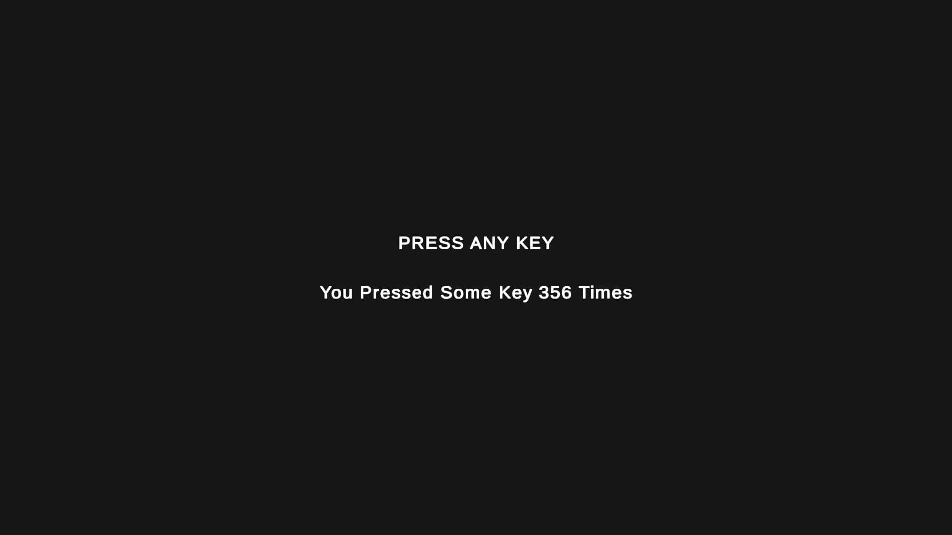 Press Any Key görsel 4