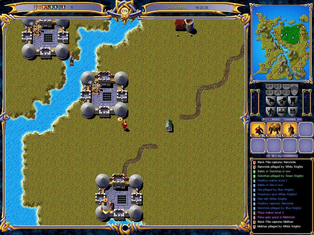 Warlords III: Darklords Rising görsel 2