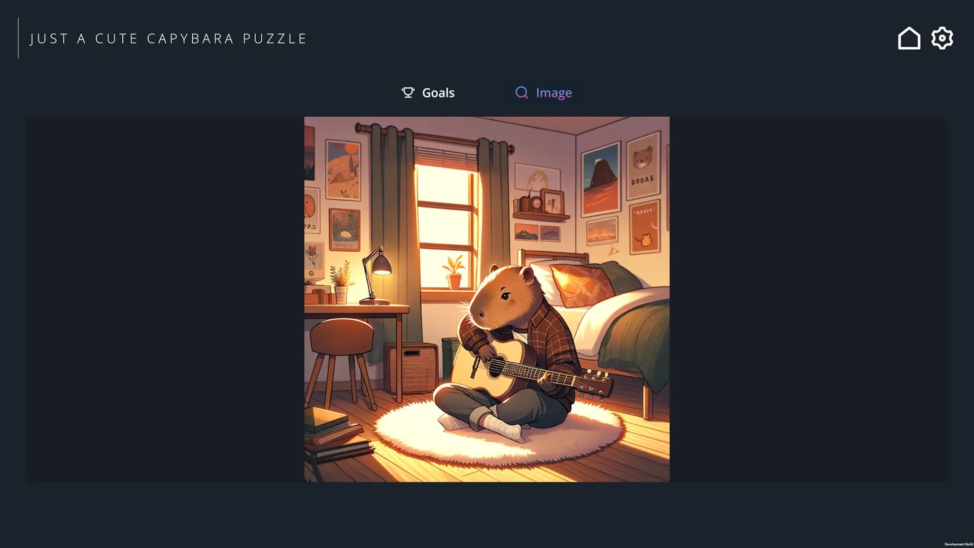 Just a Cute Capybara Puzzle görsel 10