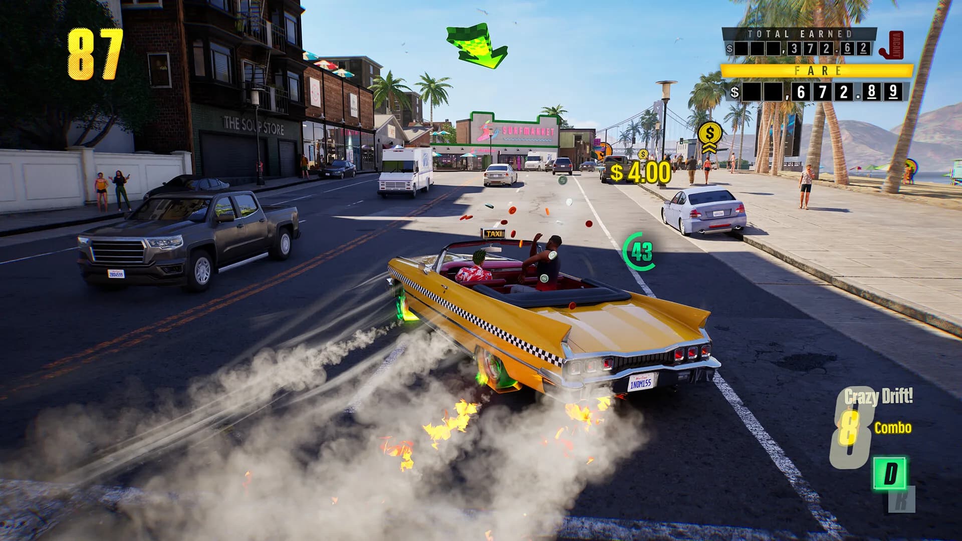Crazy Taxi: World Tour görsel 9