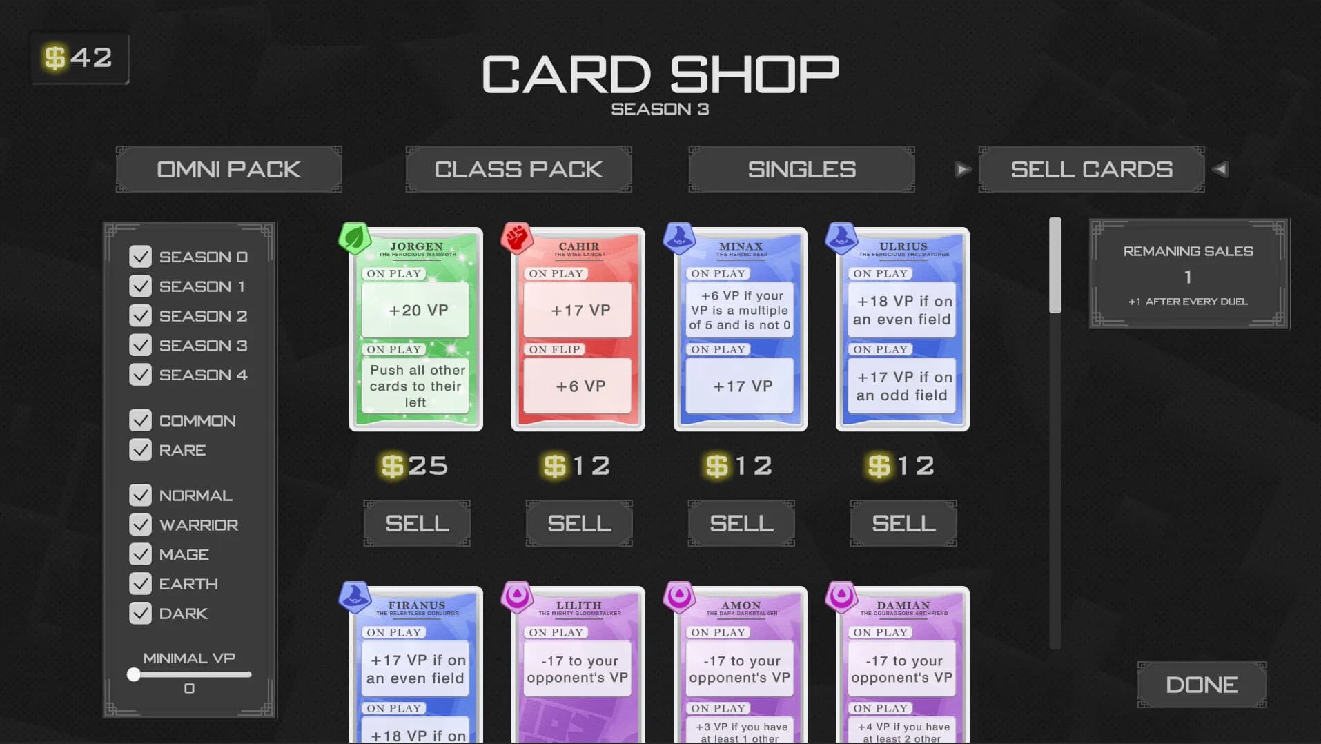CCG Simulator - Roguelike Collectible Card Game görsel 5