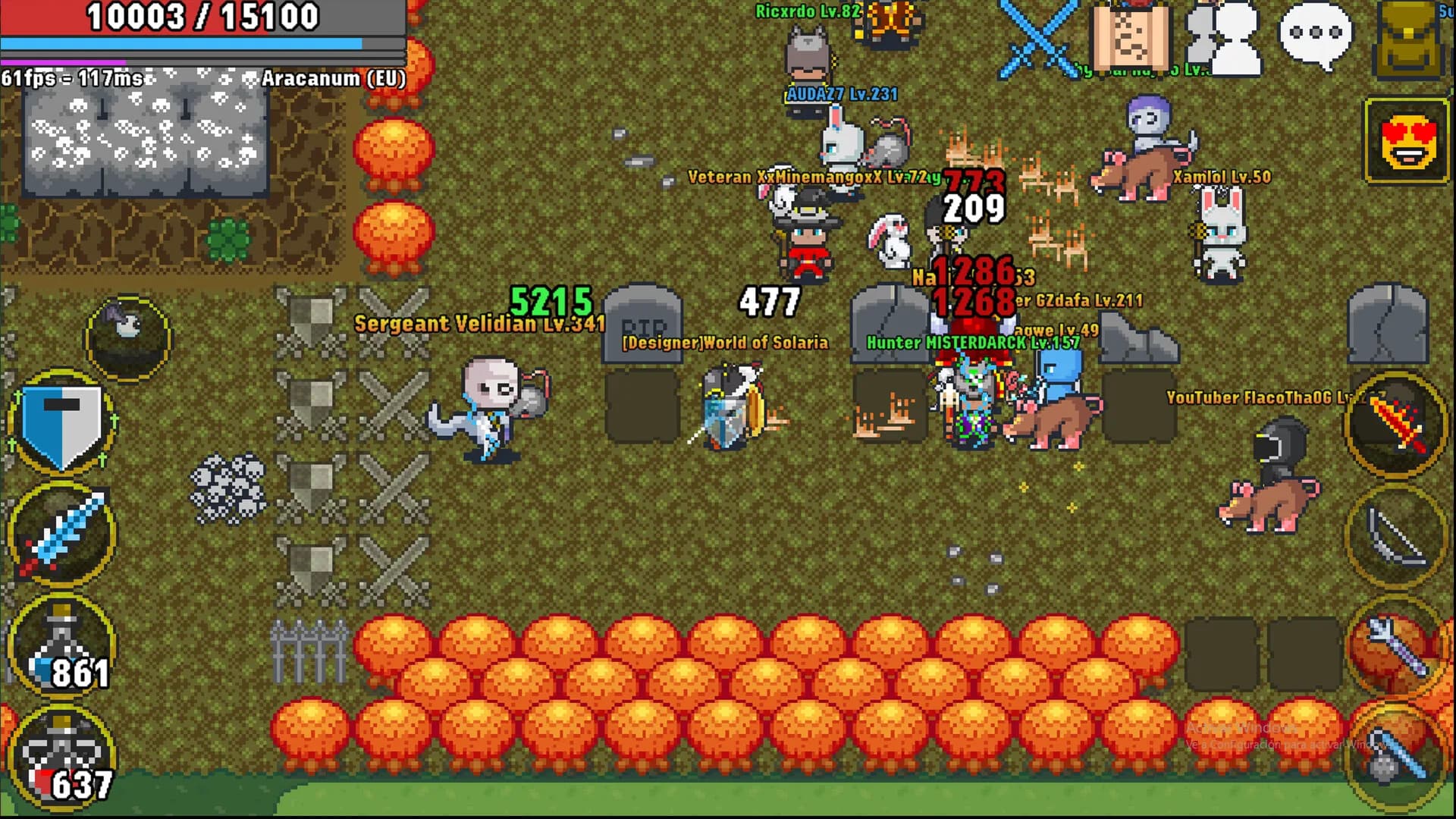 World of Solaria 2D MMORPG görsel 3