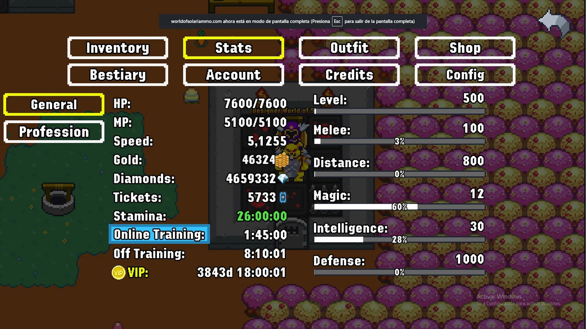 World of Solaria 2D MMORPG görsel 7