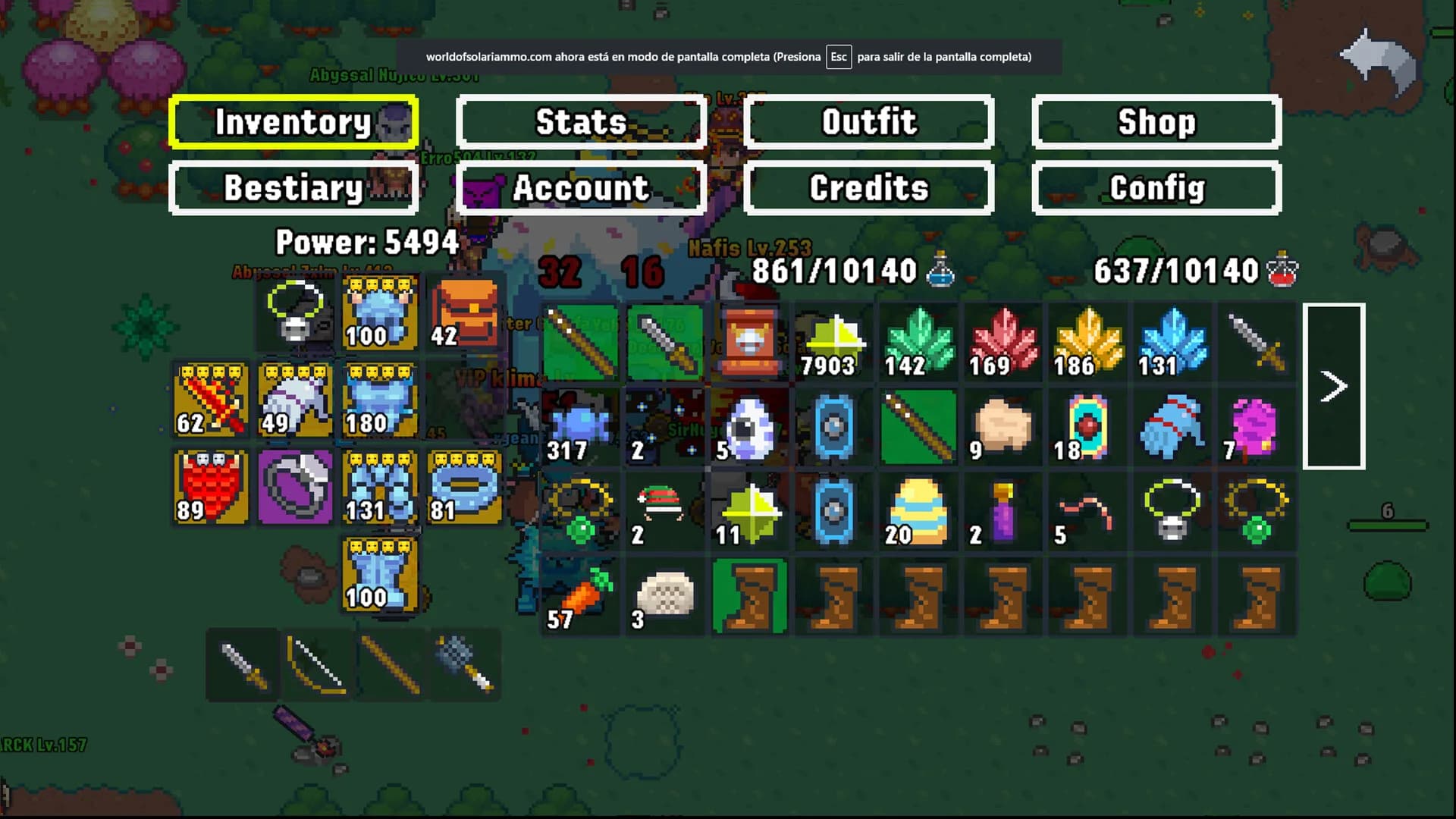 World of Solaria 2D MMORPG görsel 9