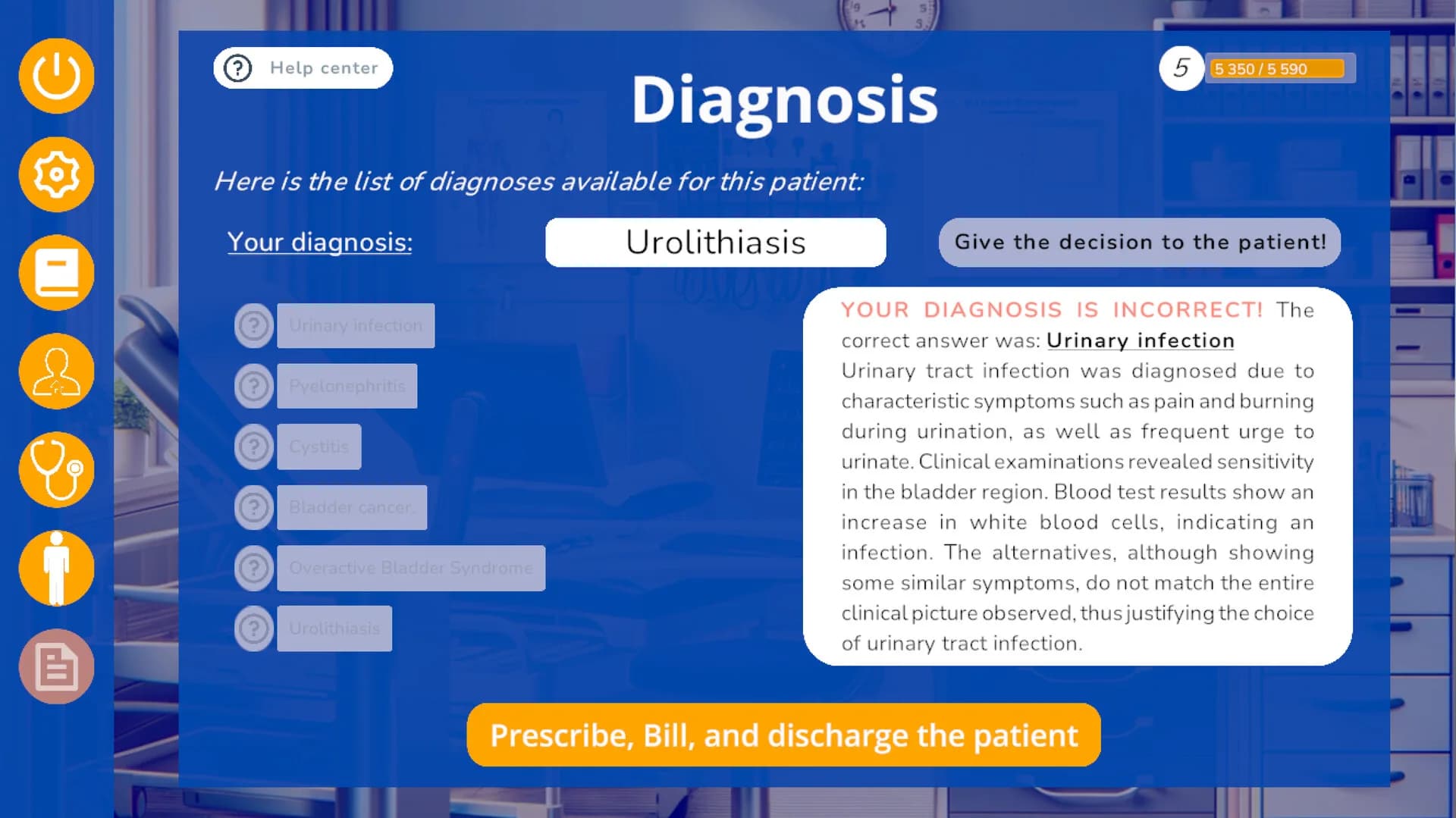 Medical Diagnostic Simulator görsel 3