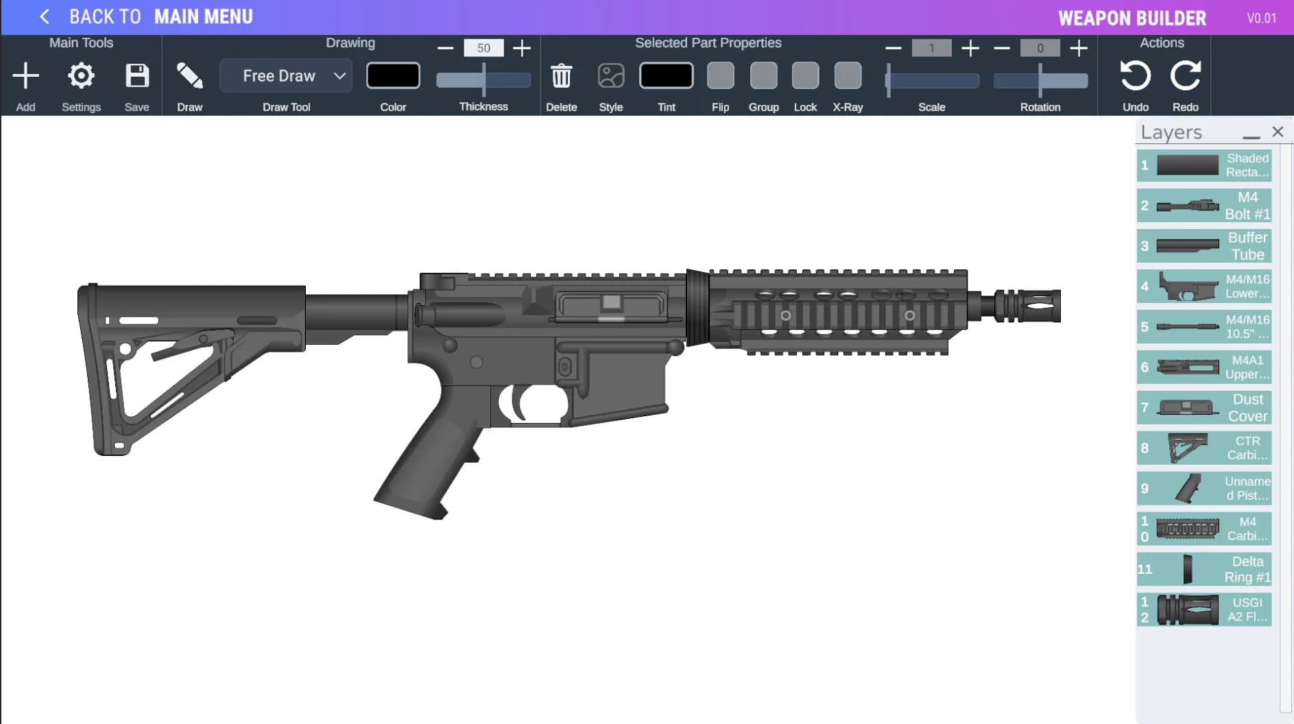 Weapon Builder görsel 4