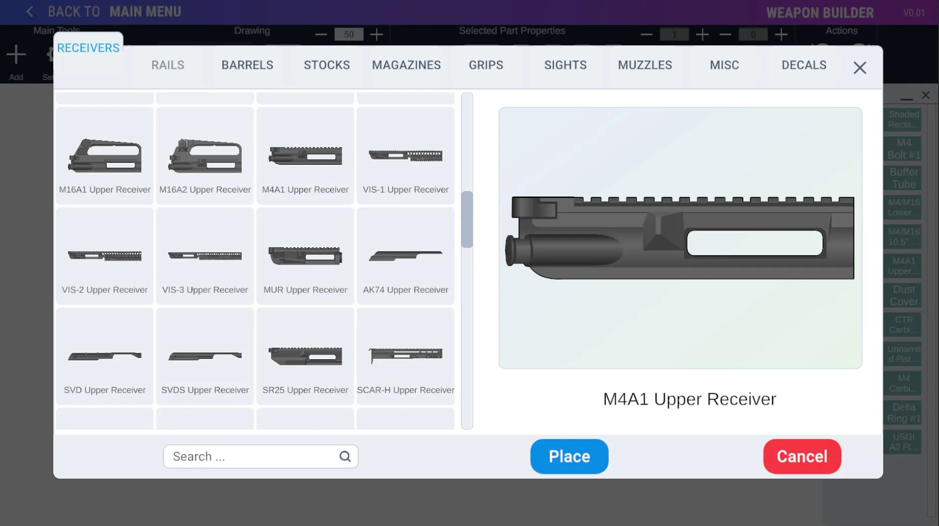 Weapon Builder görsel 5
