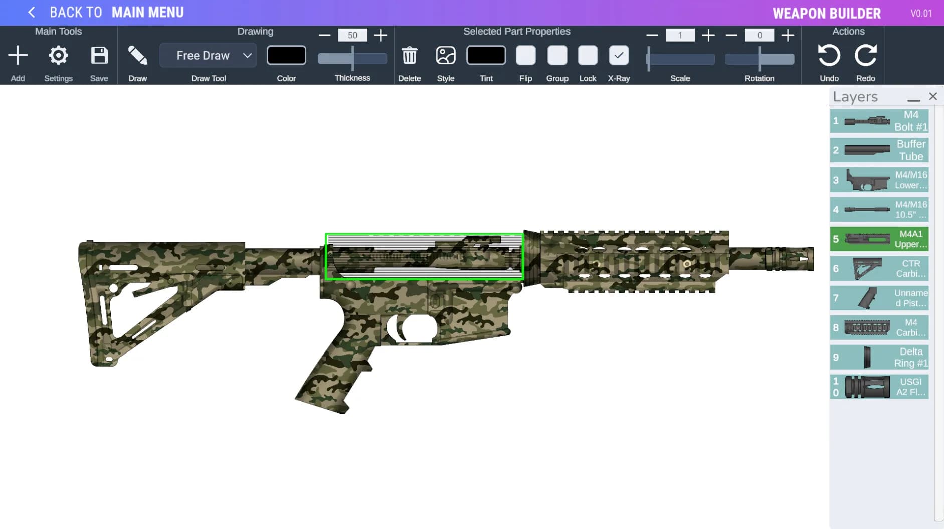 Weapon Builder görsel 8