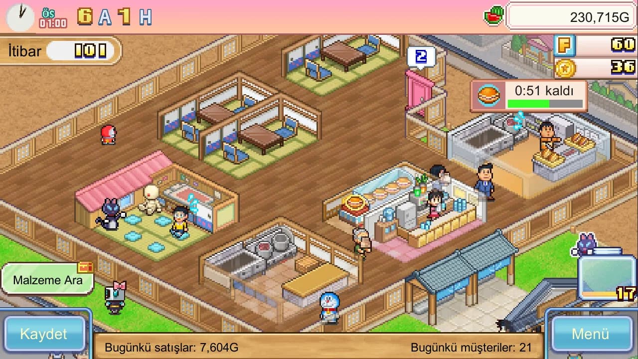 Doraemon Dorayaki Shop Story görsel 2