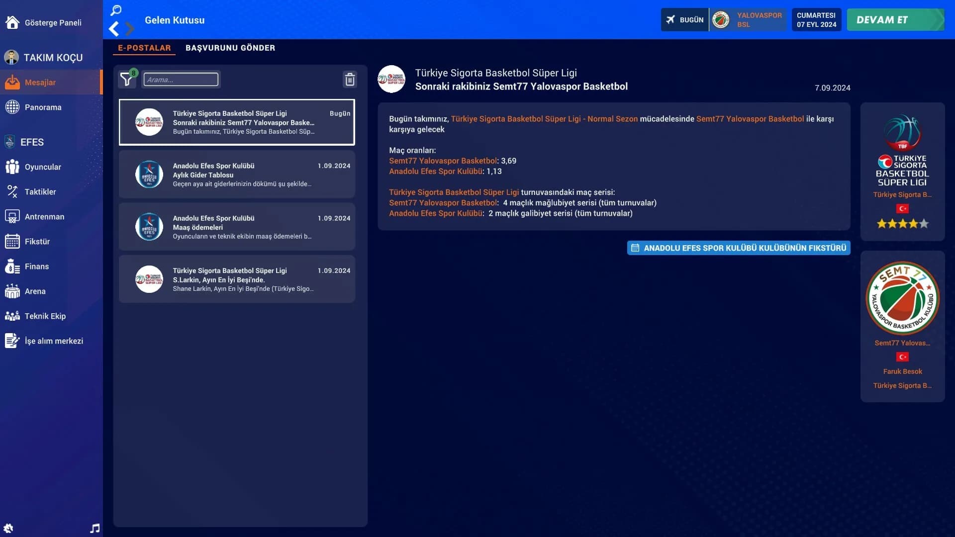 Pro Basketball Manager 2025 görsel 10