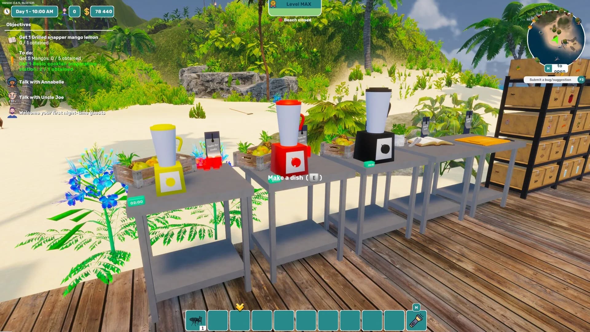 Tropical Resort Simulator (Paradise Beach Simulator) görsel 5