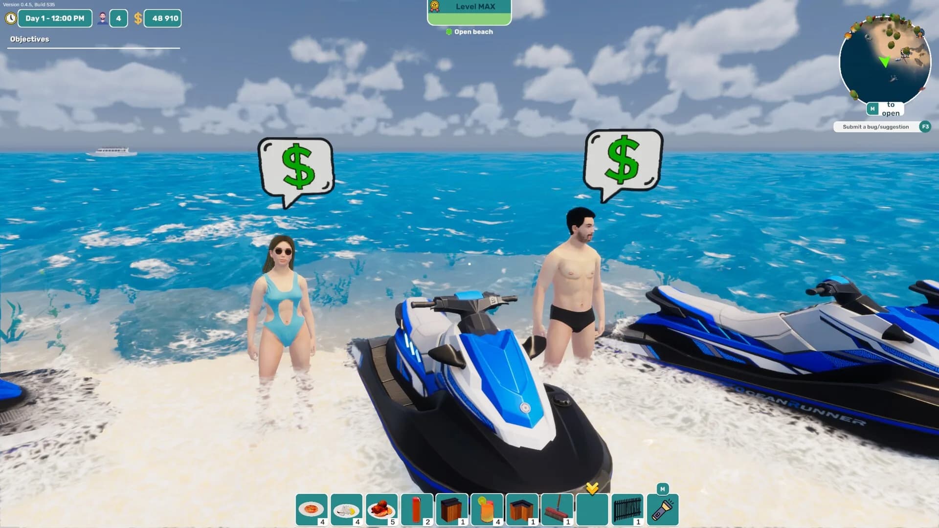 Tropical Resort Simulator (Paradise Beach Simulator) görsel 10