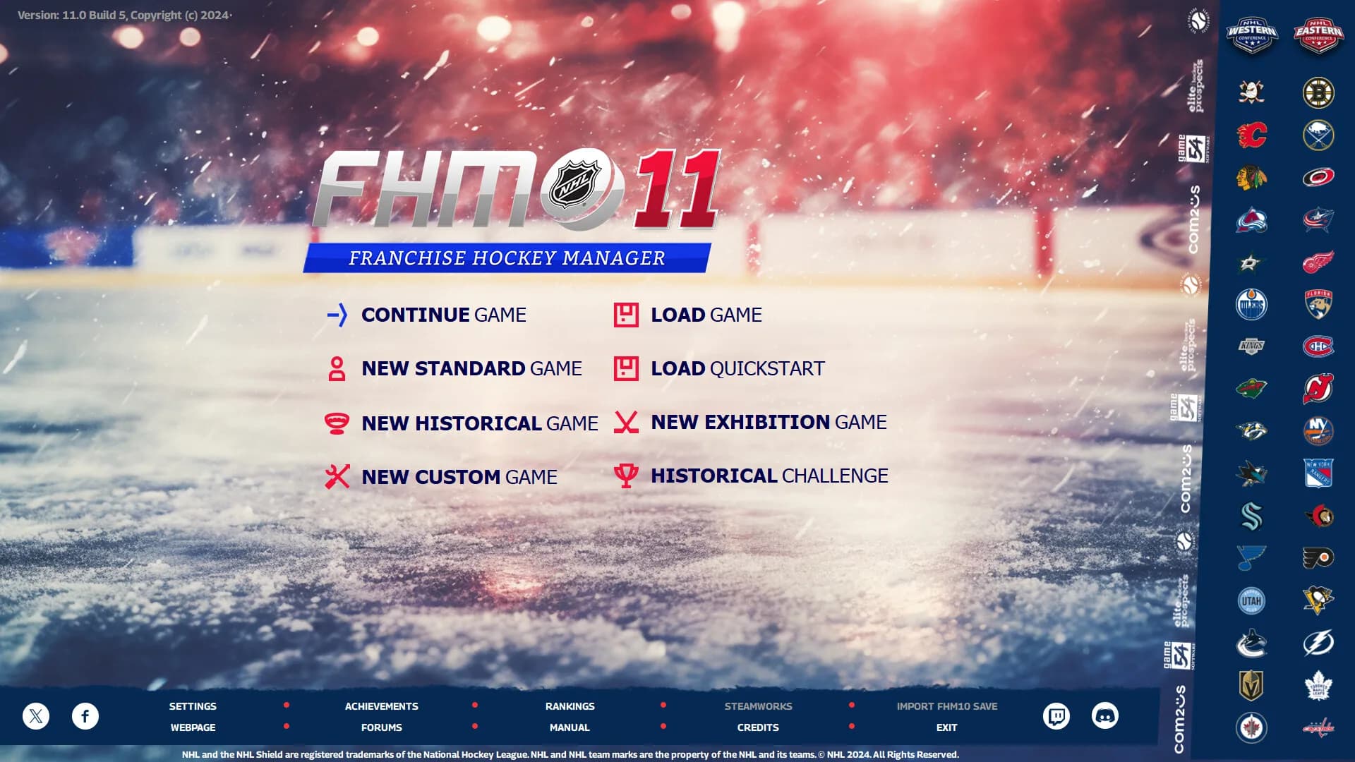 Franchise Hockey Manager 11 görsel 2