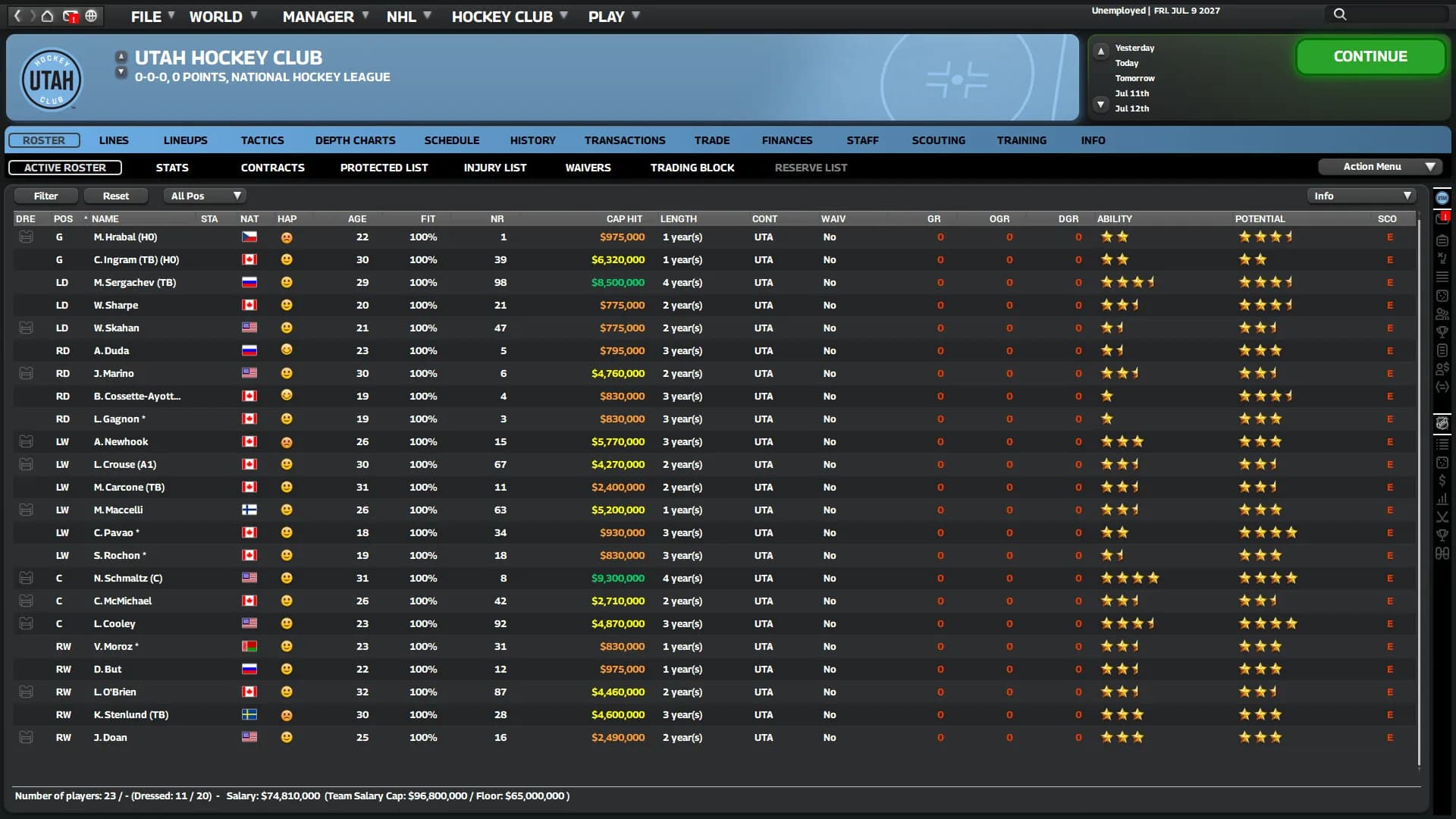 Franchise Hockey Manager 11 görsel 13