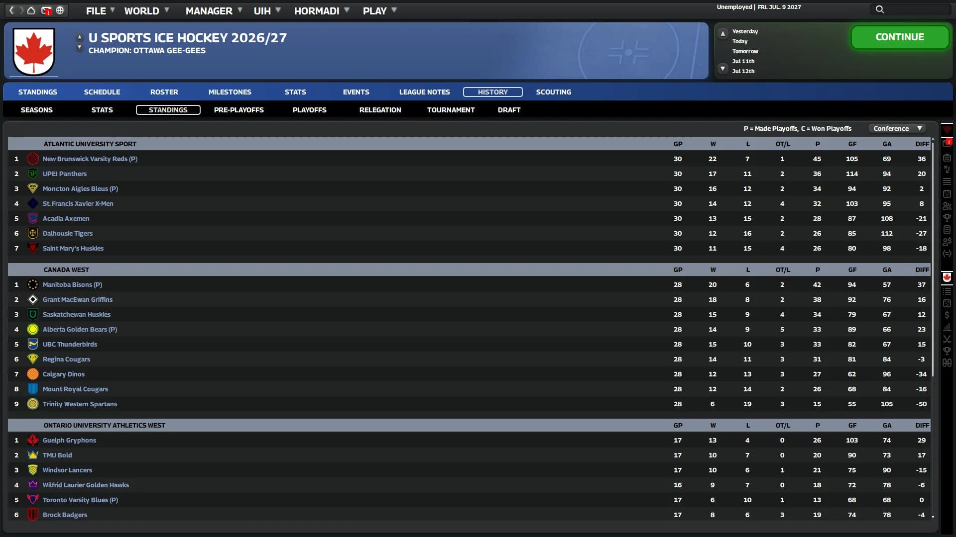Franchise Hockey Manager 11 görsel 16