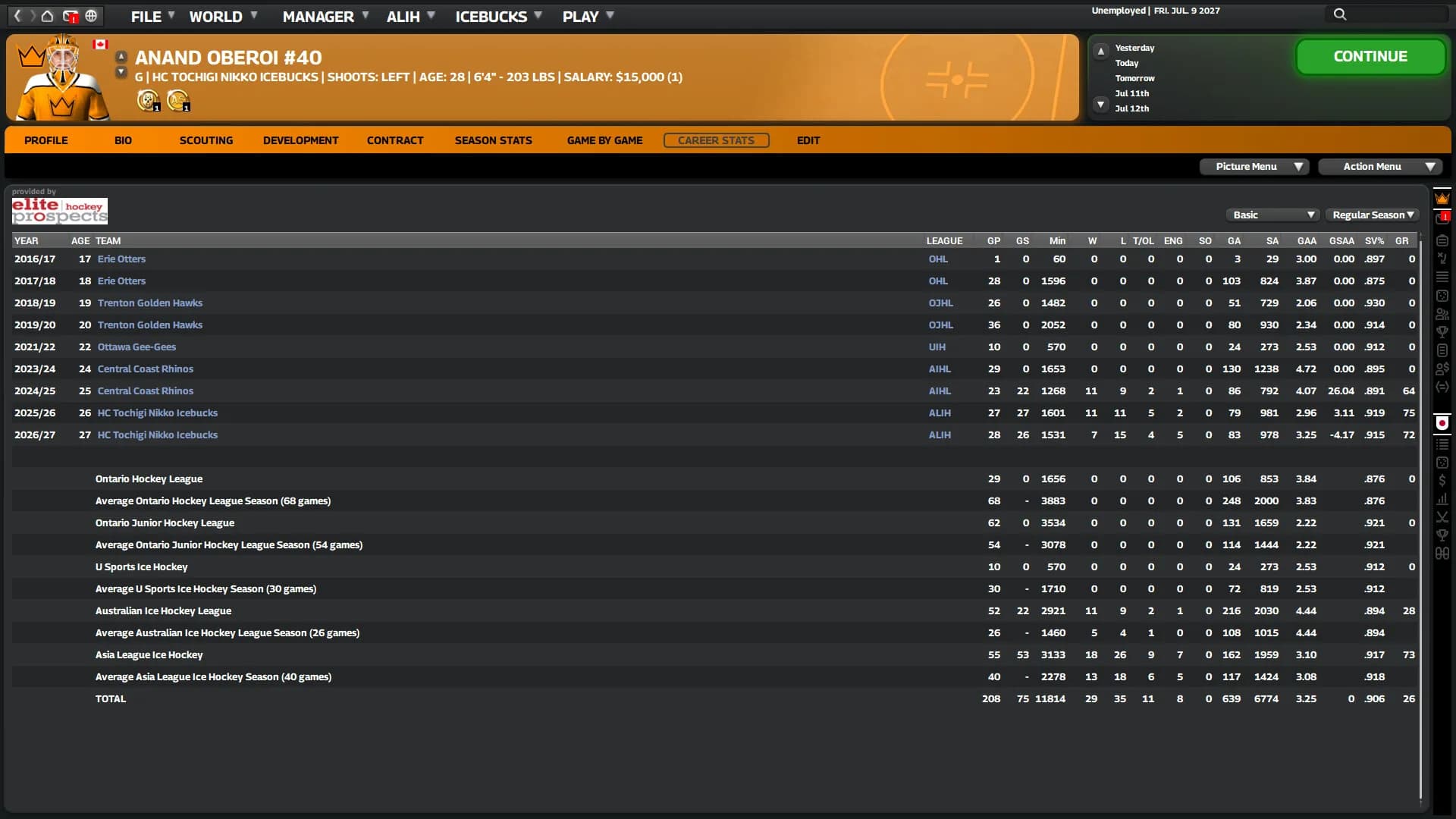 Franchise Hockey Manager 11 görsel 17