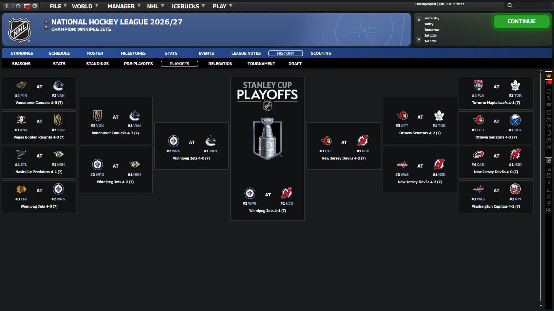 Franchise Hockey Manager 11 görsel 18