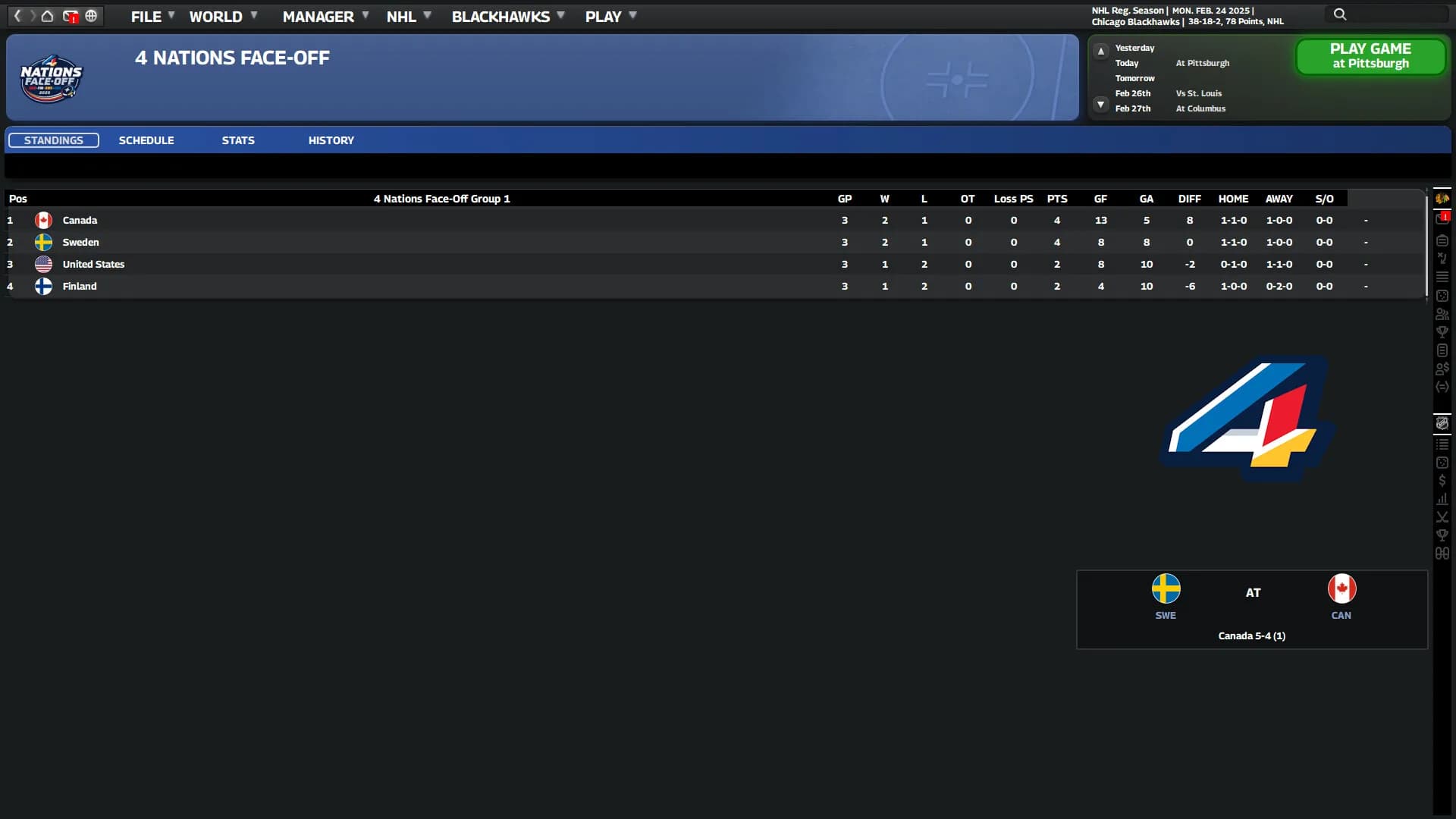 Franchise Hockey Manager 11 görsel 6
