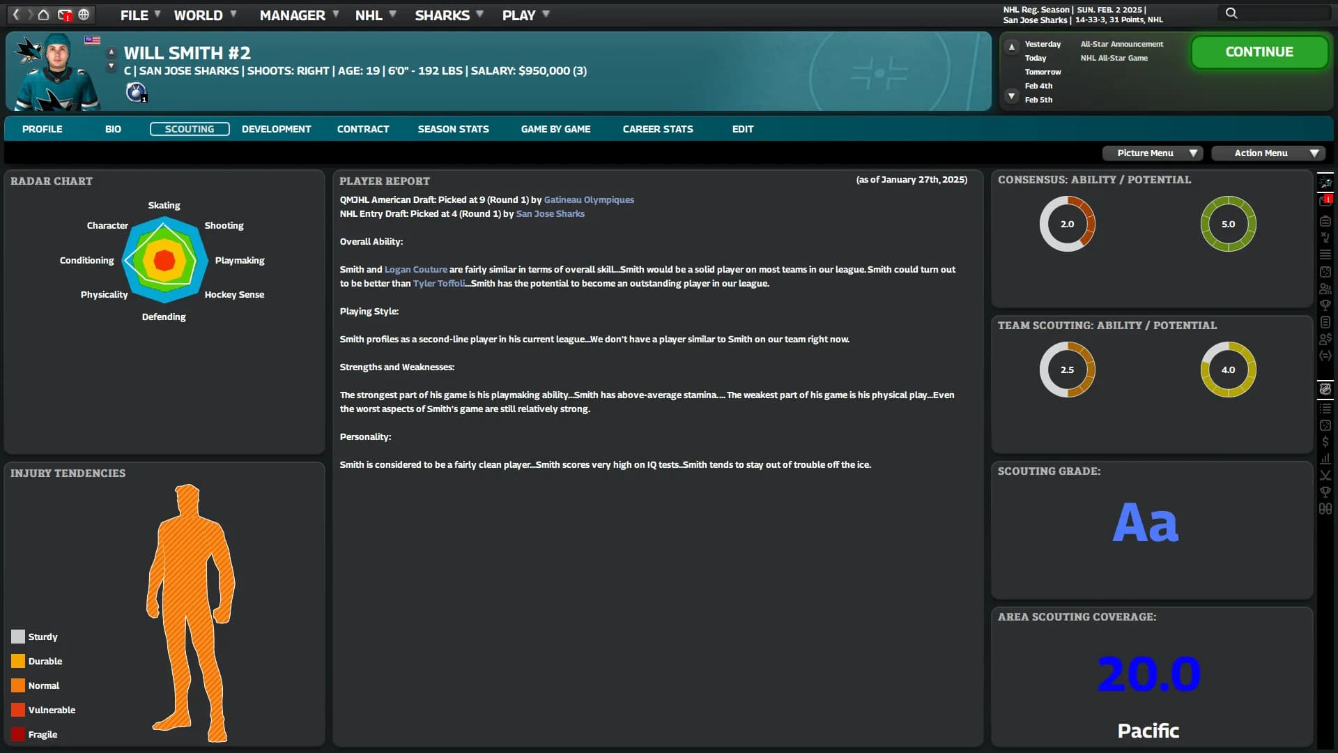 Franchise Hockey Manager 11 görsel 8