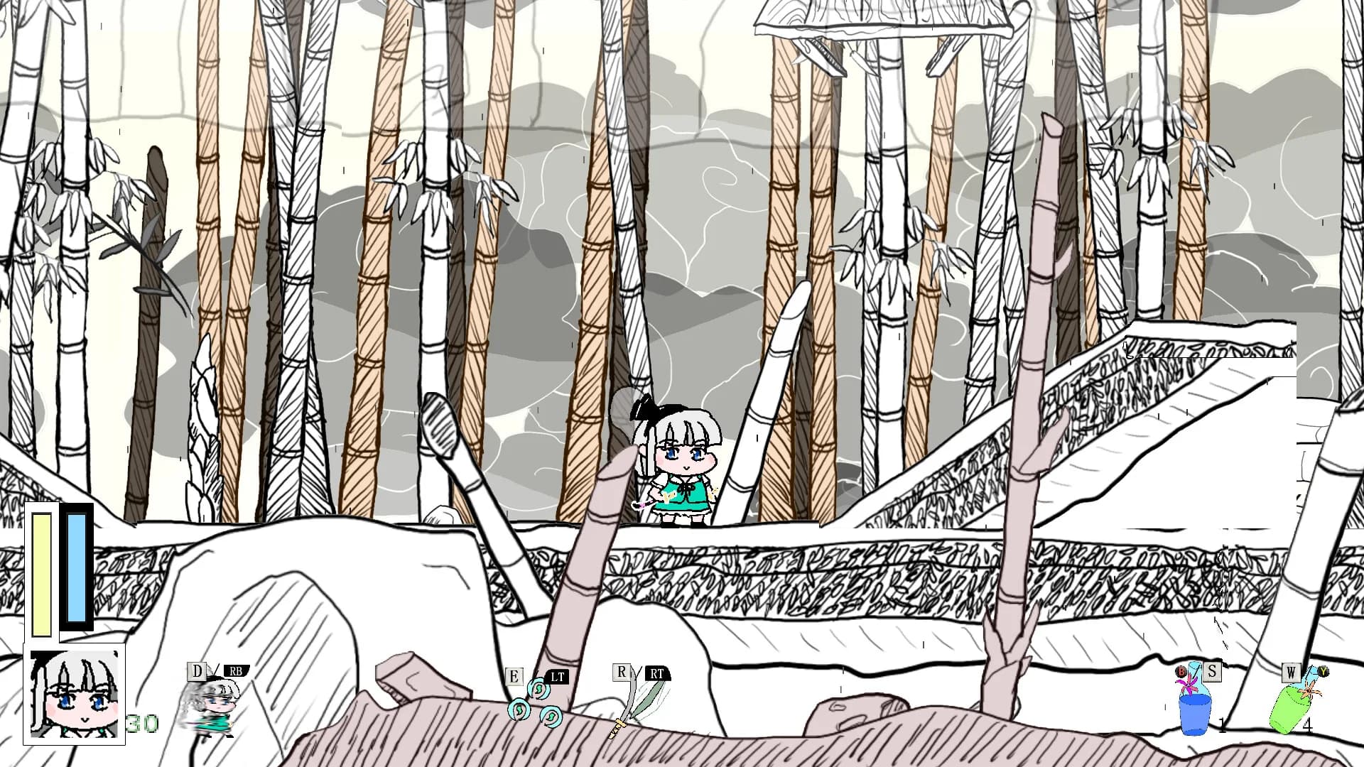 幽幽子大人食欲不振 Yuyuko is suffering from lack of appetite görsel 3