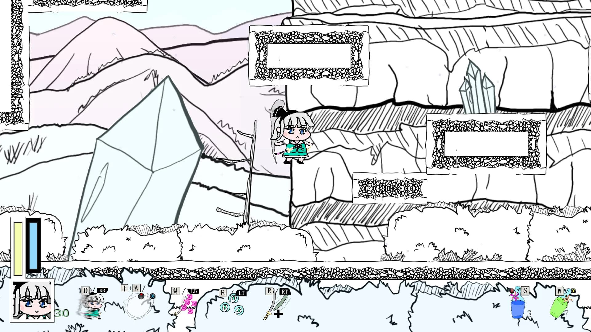 幽幽子大人食欲不振 Yuyuko is suffering from lack of appetite görsel 7