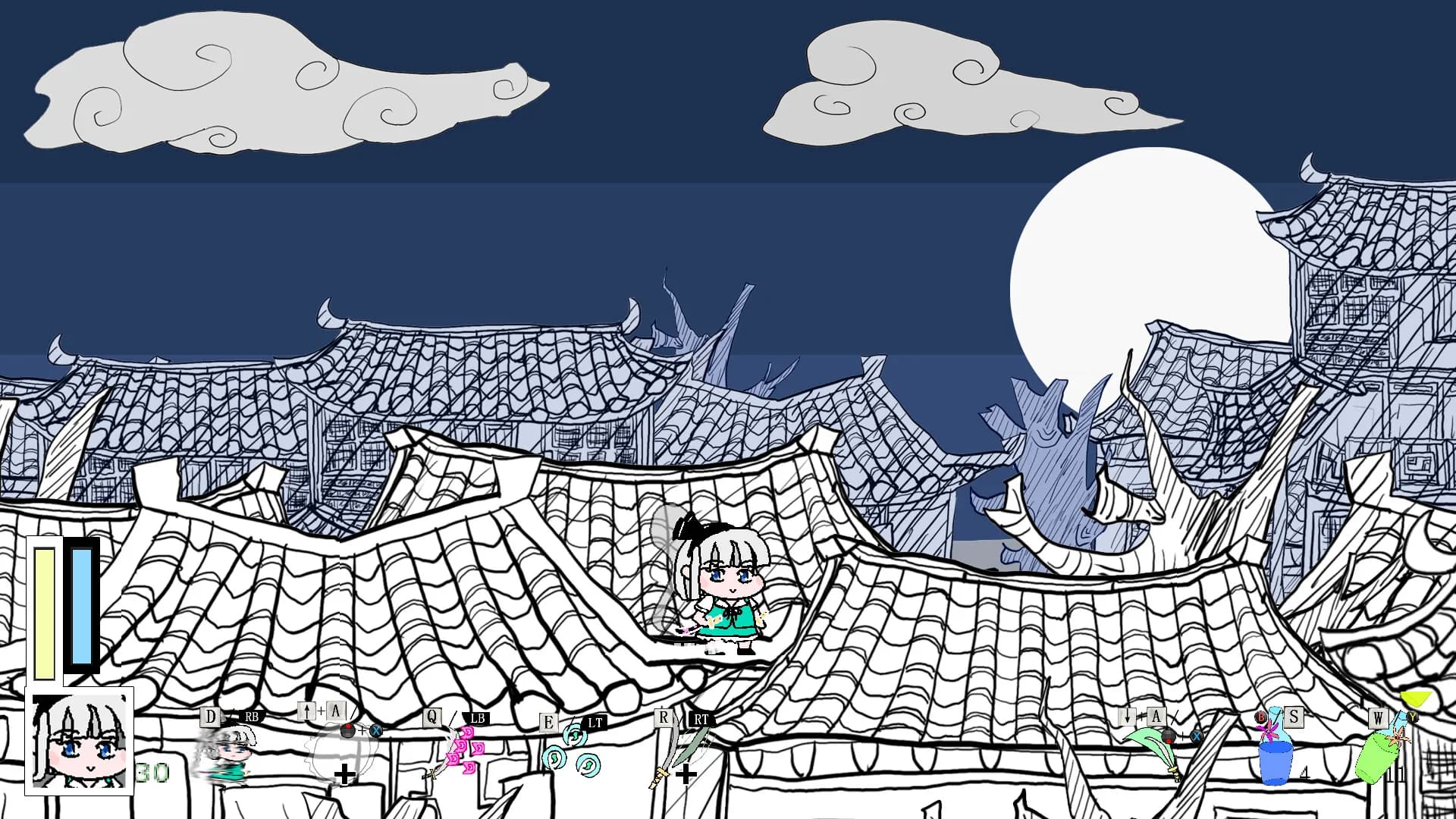 幽幽子大人食欲不振 Yuyuko is suffering from lack of appetite görsel 8