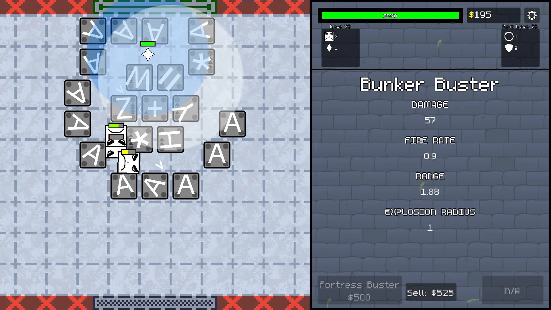 ASCII Tower Defense görsel 5