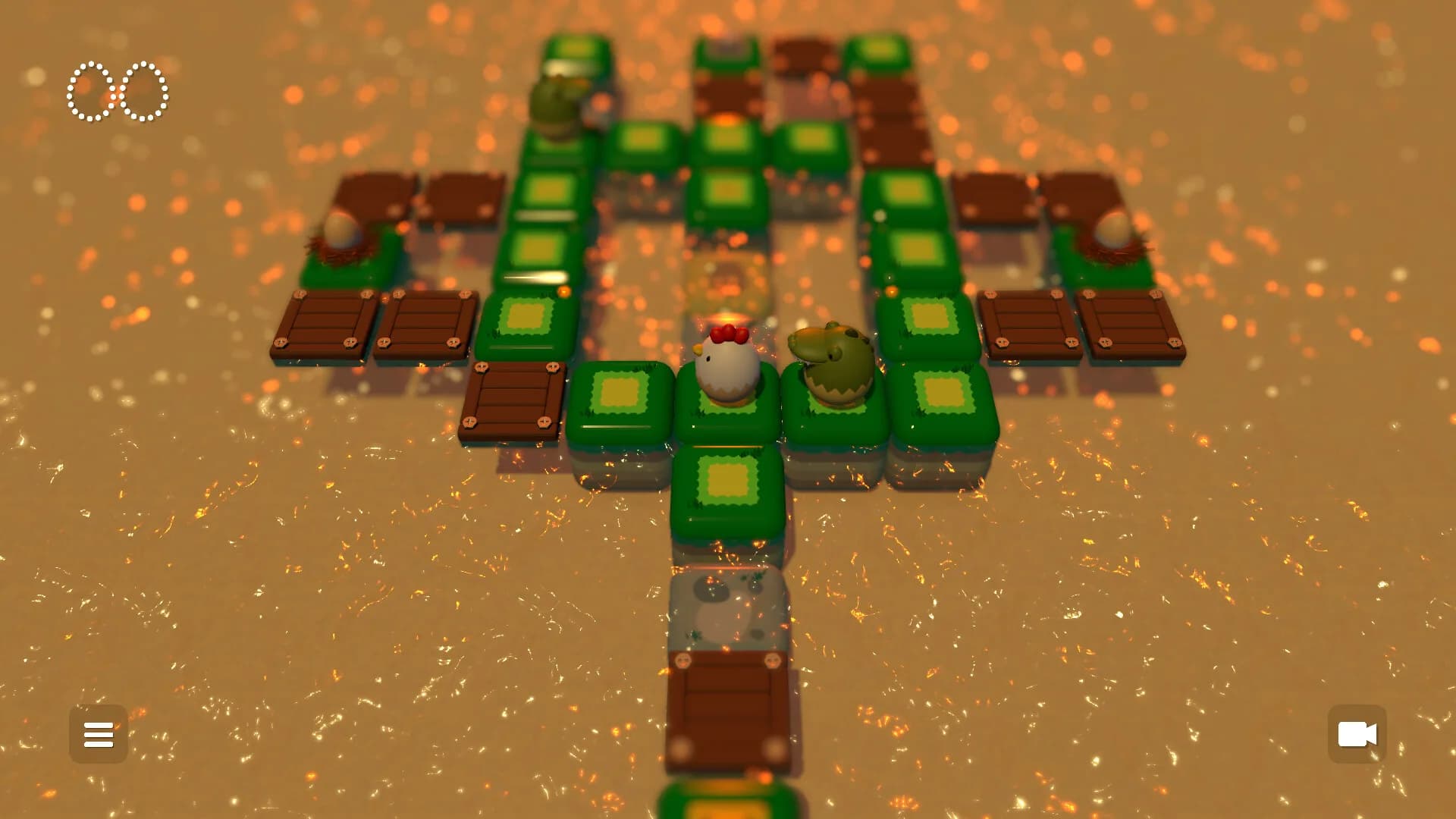 たまにわとりのパズル görsel 3