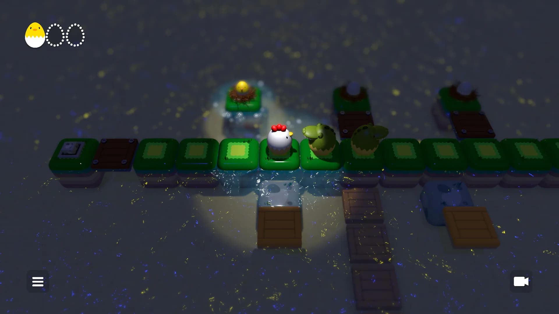 たまにわとりのパズル görsel 4