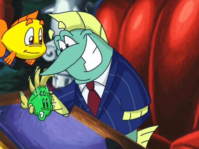 Freddi Fish 5 featuring Mess Hall Mania®: The Case of the Creature of Coral Cove görsel 3