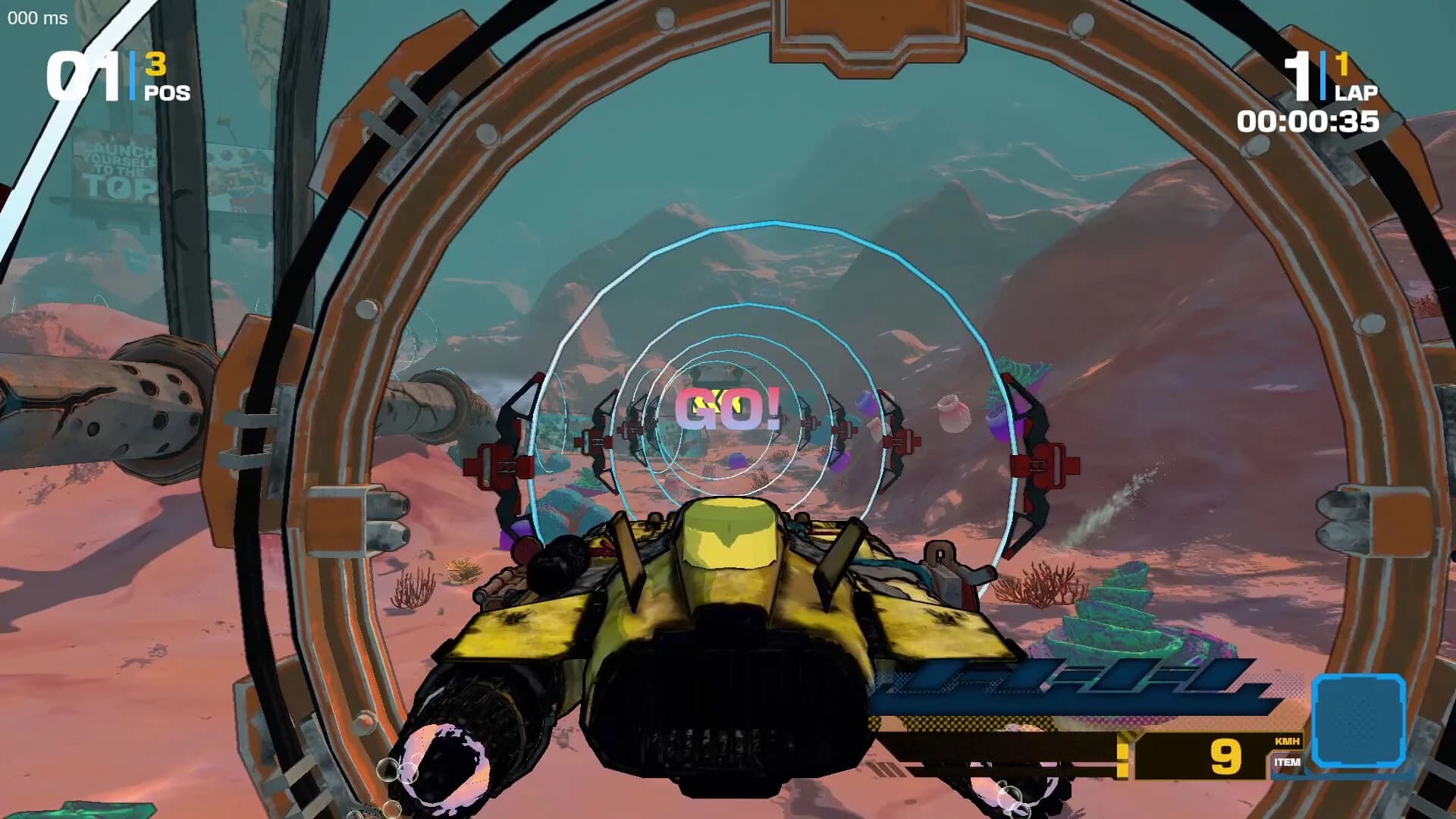 AguaBlitz: Alien Racer görsel 2