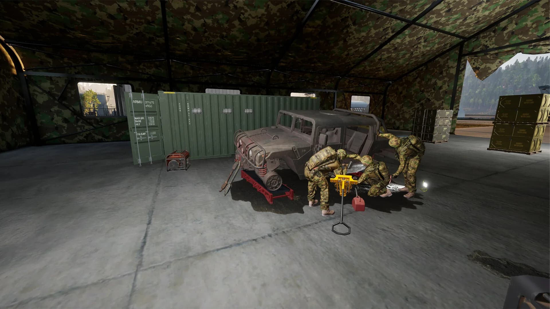 Military Logistics Simulator görsel 4