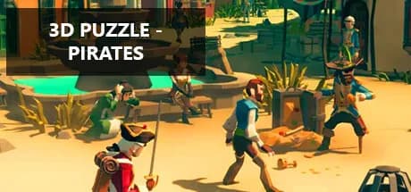 3D PUZZLE - Pirates görsel 1