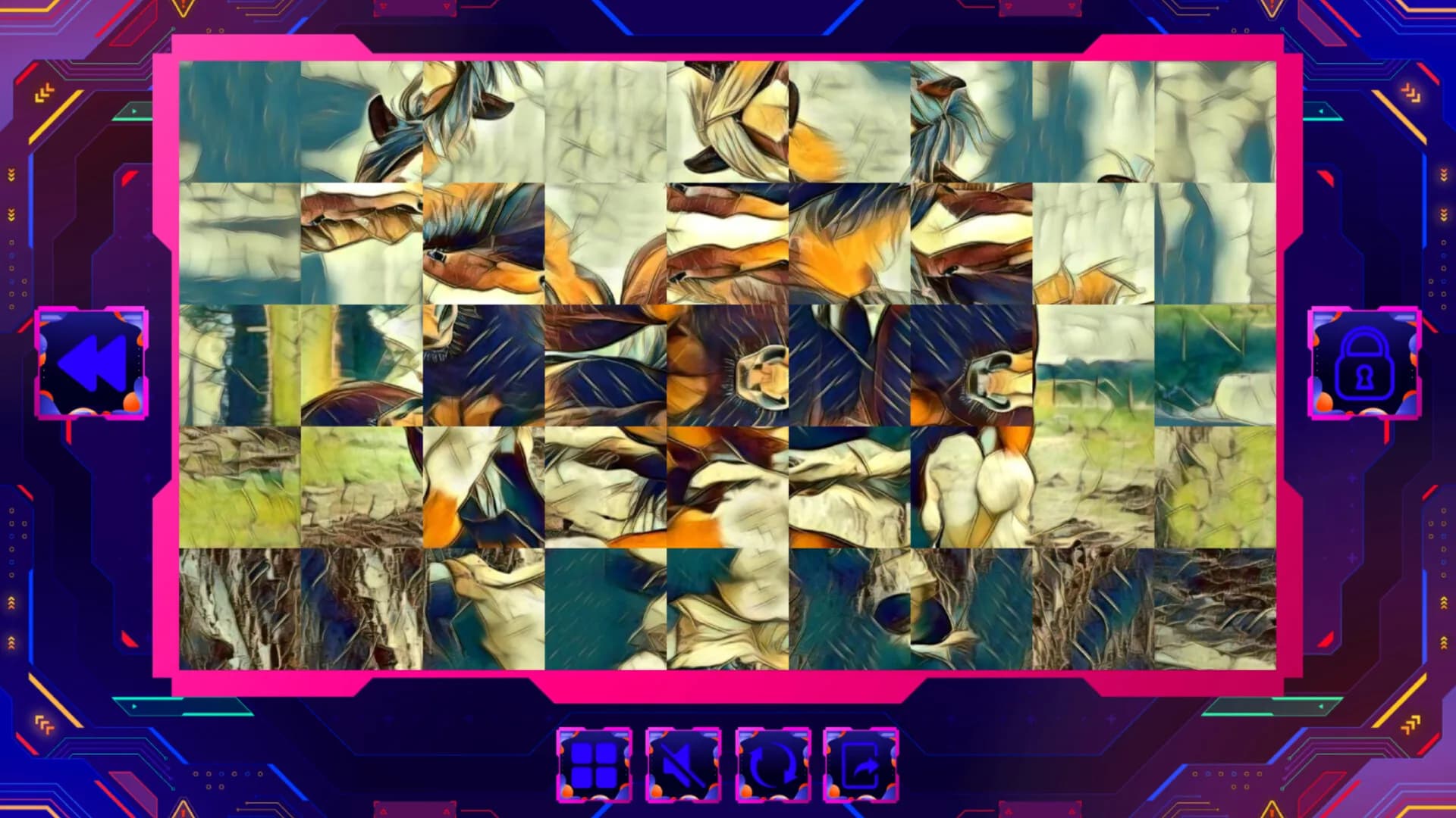 Twizzle Puzzle: Horses görsel 4