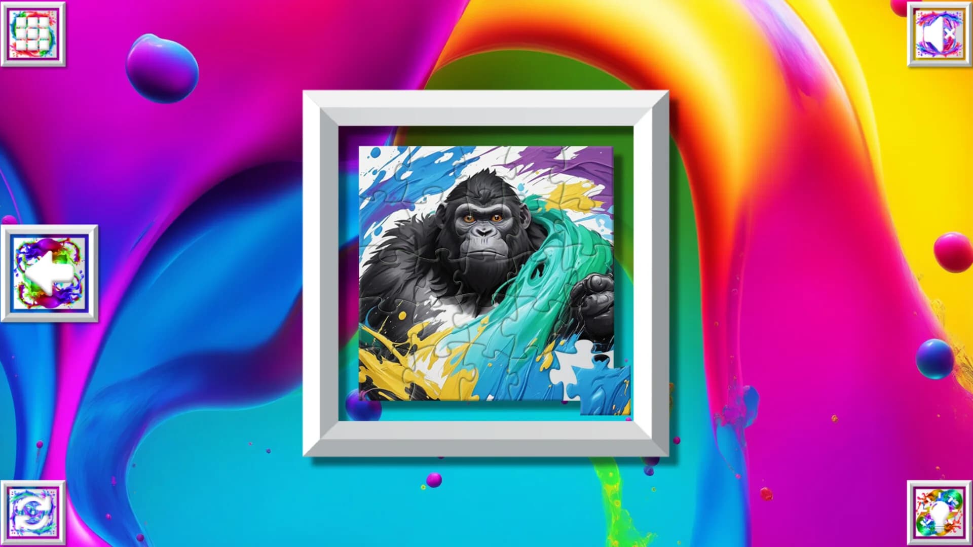Color Splash: Monkeys görsel 5