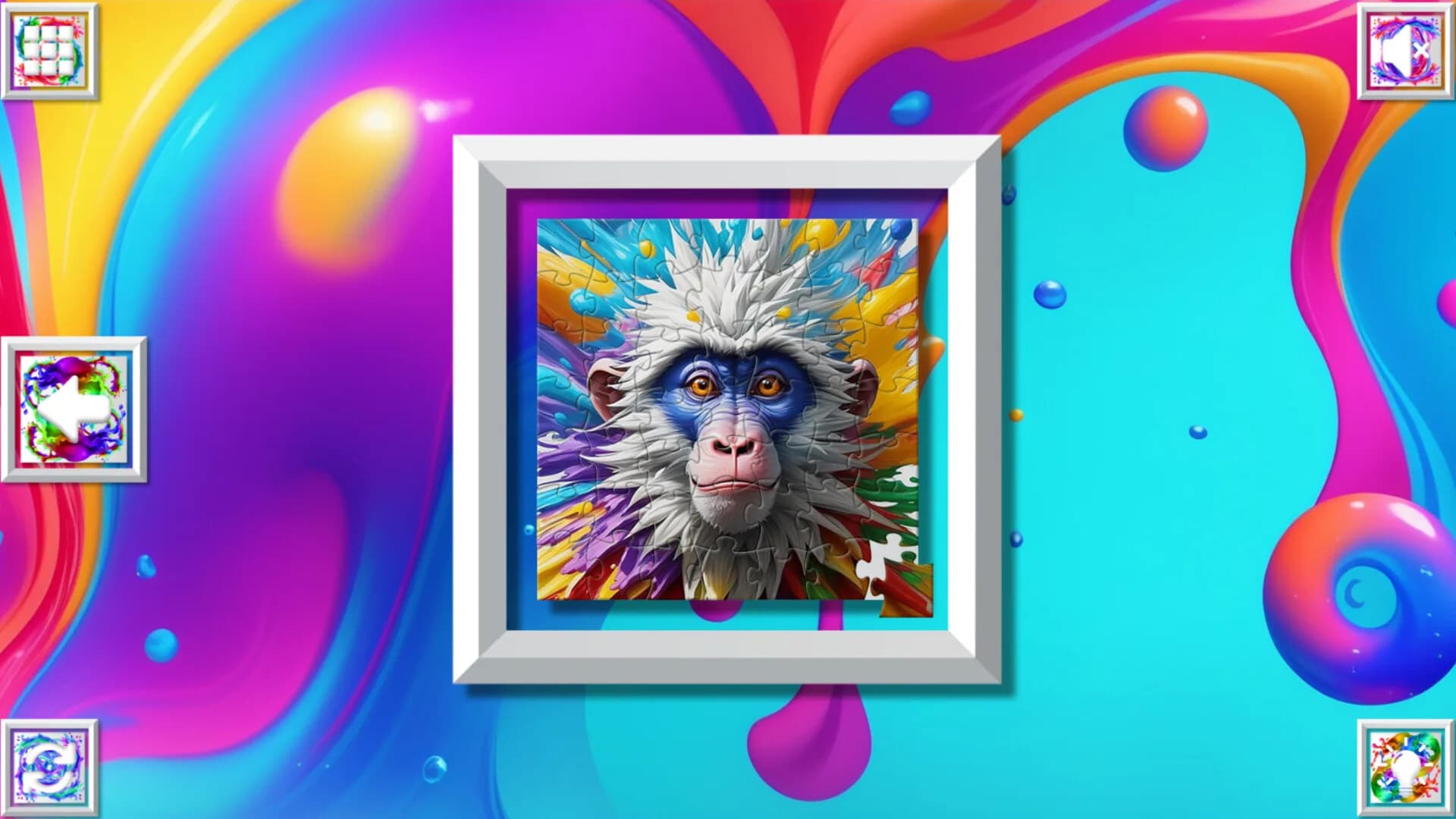 Color Splash: Monkeys görsel 7