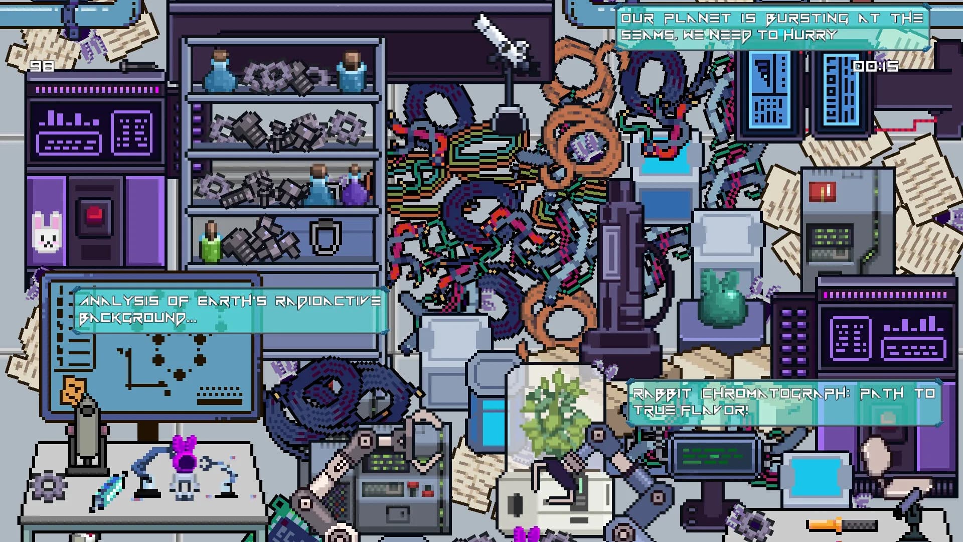Bunny Space Odyssey: The countdown görsel 2