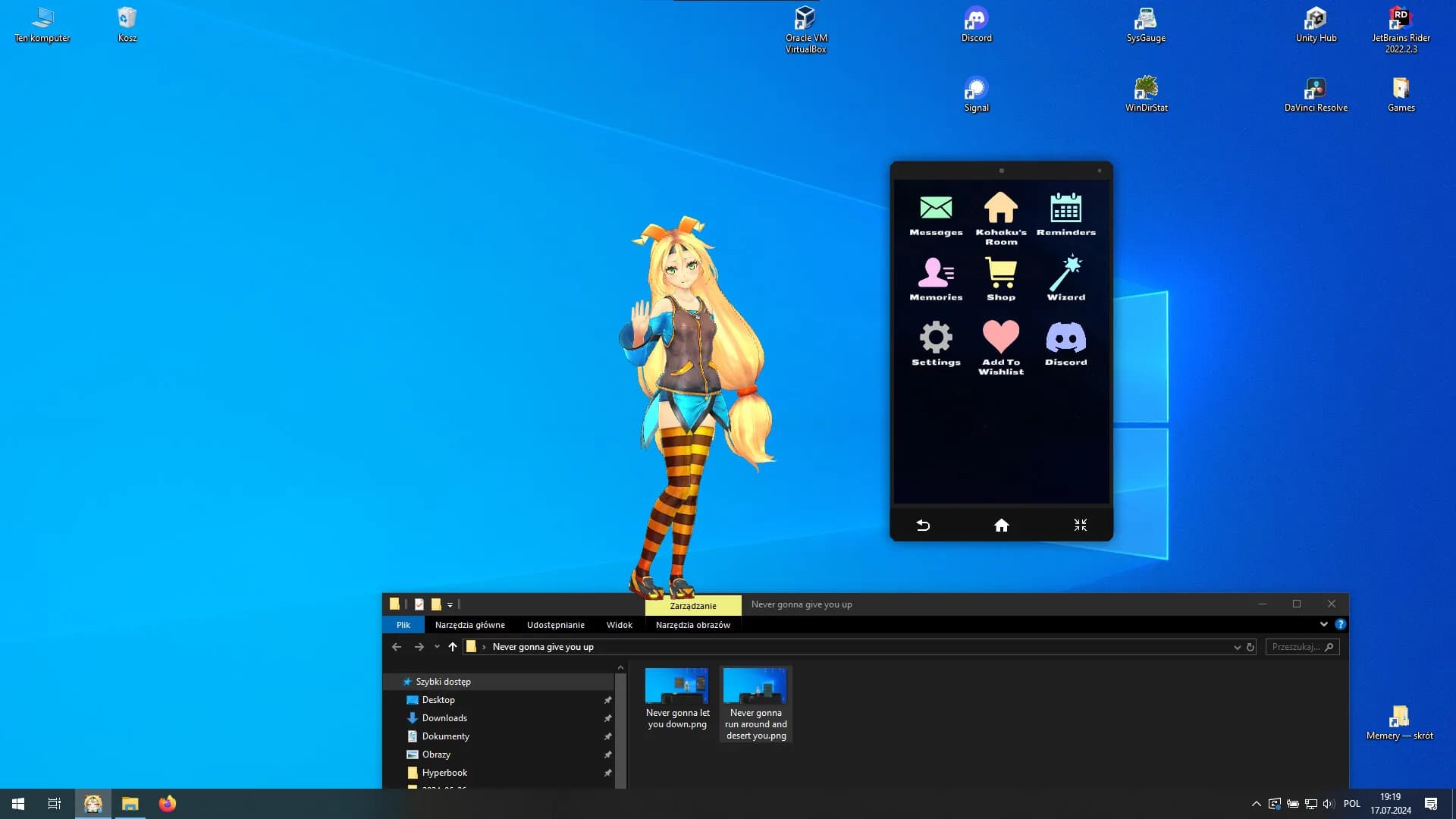 Unity-Chan: Desktop Companion görsel 7
