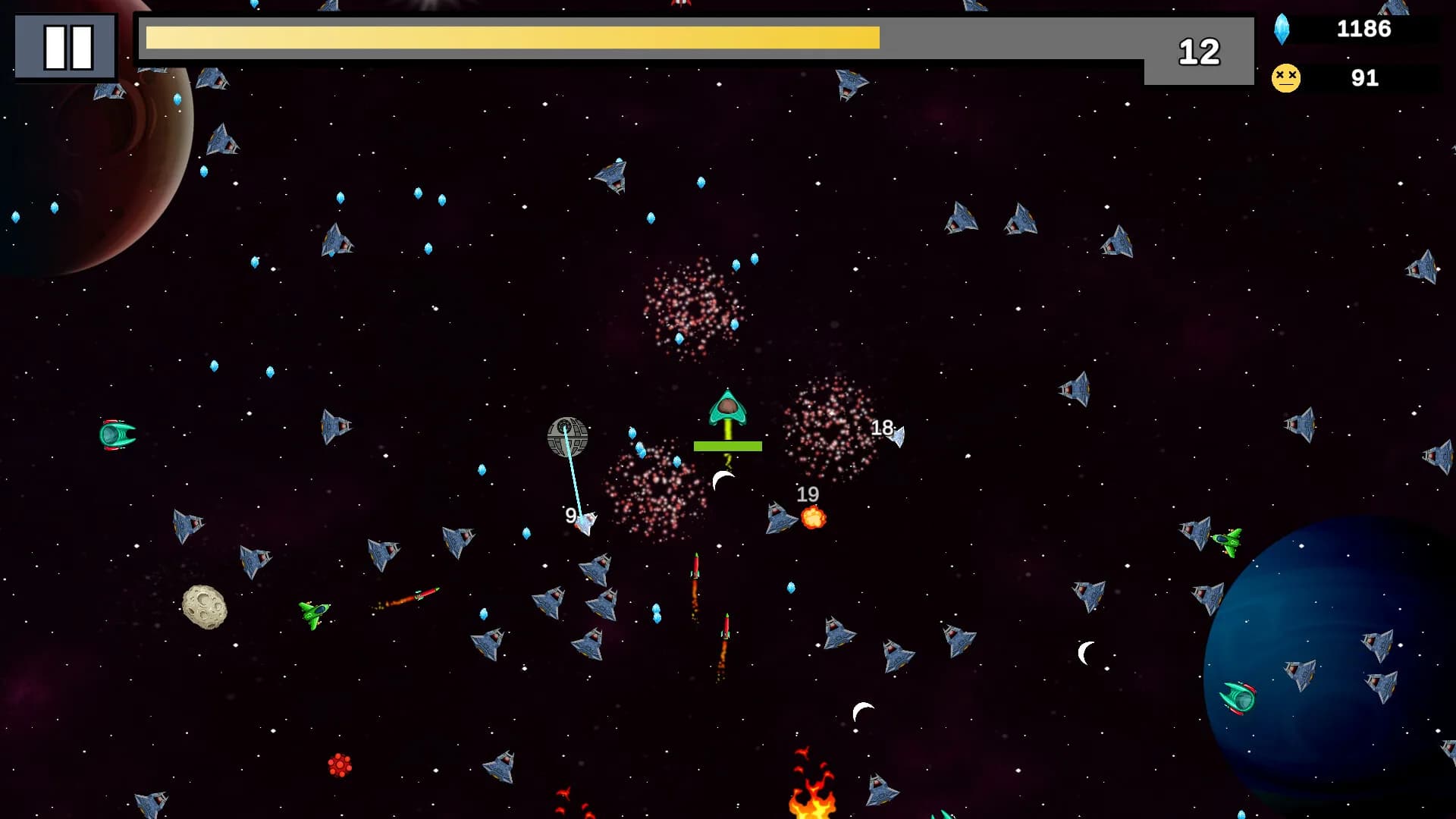 Space Horde Attack görsel 3